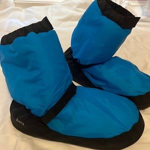 BLOCH Dance Booties shoe cover Blue Size M